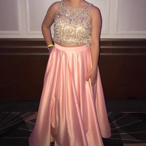 2 Piece Prom Dress